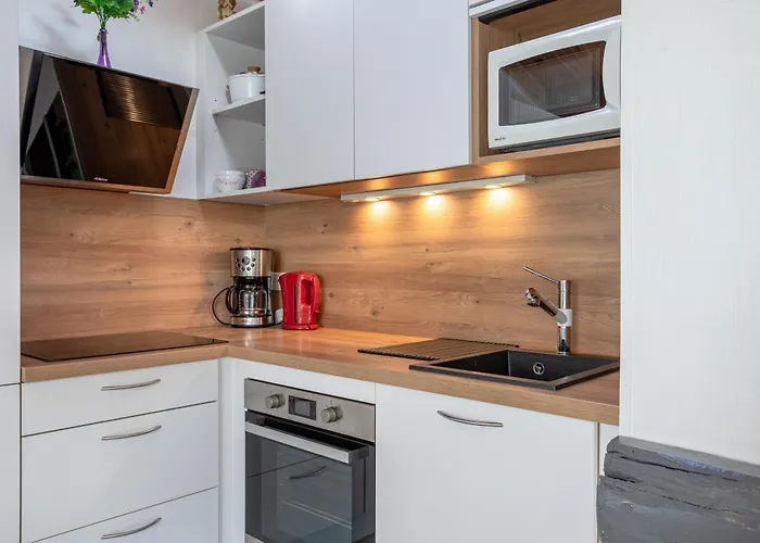 公寓 Piscine Partagee 布雷蒂诺斯梅尔